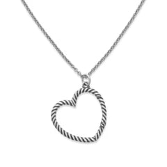 Changeable Heart Charm Necklace