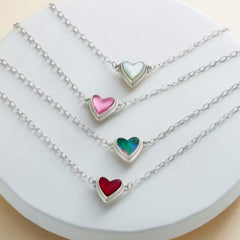 Sweetheart Gemstone Necklace