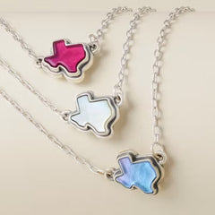 Texas Gemstone Necklace