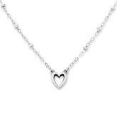 Delicate Heart Beaded Necklace