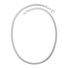 Rounded Herringbone Necklace