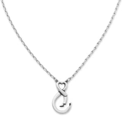 Endless Love Changeable Charm Holder Necklace