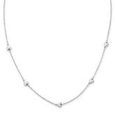 Delicate Hearts Station Necklace