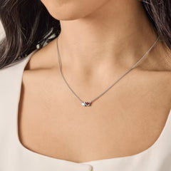 Wrapped Up in Love Gemstone Necklace