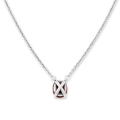 Oval Gemstone Necklace