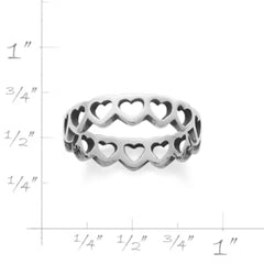 Tiny Hearts Ring