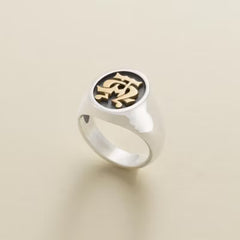 Alpha and Omega Ring