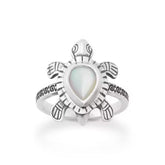 Turtle Gemstone Ring