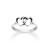 Two Hearts Together Ring