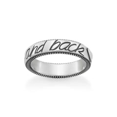 "To the Moon and Back" Ring