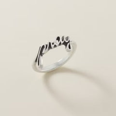 "Pray" Ring