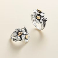 Blossoms and Bee Ring