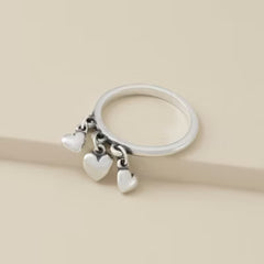 Heart Drops Ring