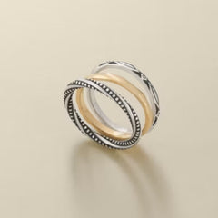 Connected Circles Ring Set