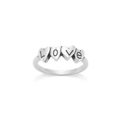 Love and Hearts Ring
