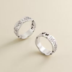 I Love You Mom Ring