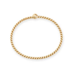 Twisted Wire Hook-On Bracelet