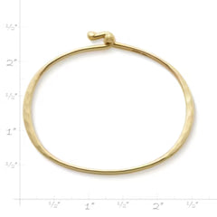 Hammered Hook-On Bracelet