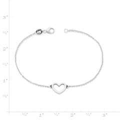Petite Heart Link Bracelet