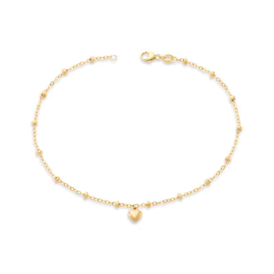 Heart Drop Anklet