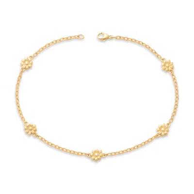 Margarita Flower Anklet