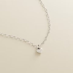 Delicate Connected Hearts Chain