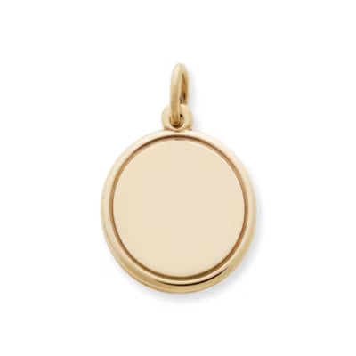 Engravable Disc Charm