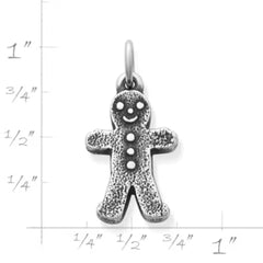Gingerbread Boy Charm