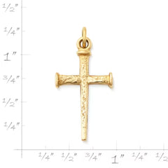 Nail Cross Charm