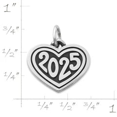 Heart Year Charm
