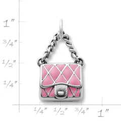 Enamel Fashion Purse Charm