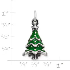 Enamel Christmas Tree Charm