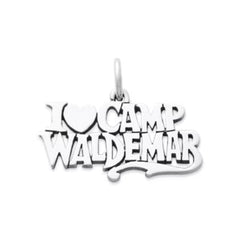 "I Love Camp Waldemar" Charm