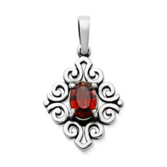 Spanish Lace Birthstone Pendant