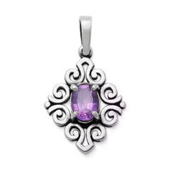 Spanish Lace Birthstone Pendant