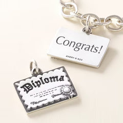 Graduation Diploma Charm