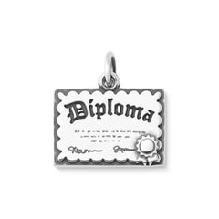 Graduation Diploma Charm