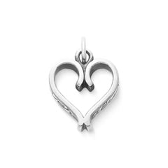Forever and Always Heart Charm