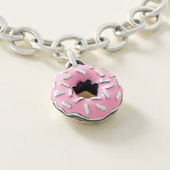 Enamel Frosted Donut Charm