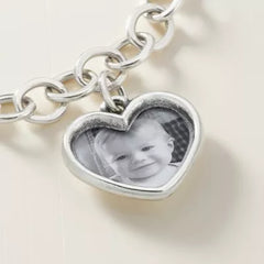 Heart Picture Frame Charm