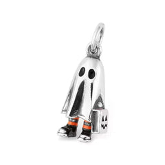 Enamel Trick or Treater Charm