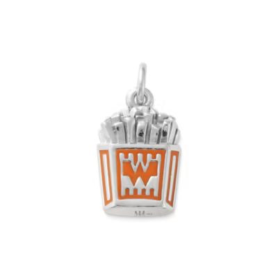 Enamel Whataburger French Fries Charm