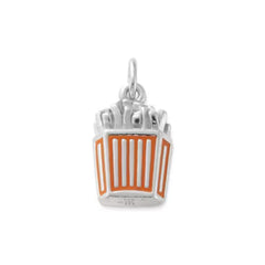 Enamel Whataburger French Fries Charm