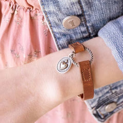 Radiant Sacred Heart Charm