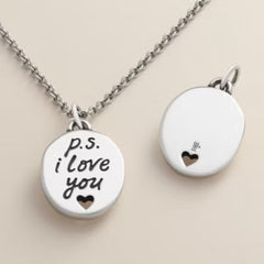 "P.S. I Love You" Charm