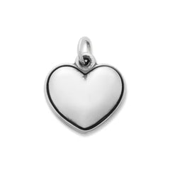 Ornate Heart Swivel Locket Charm
