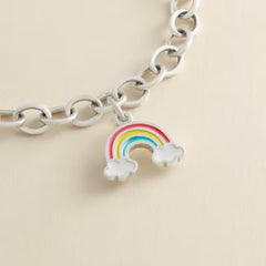 Enamel Rainbow Charm