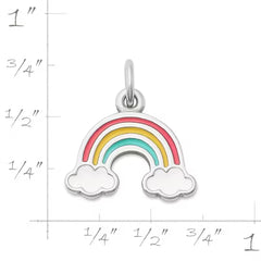 Enamel Rainbow Charm