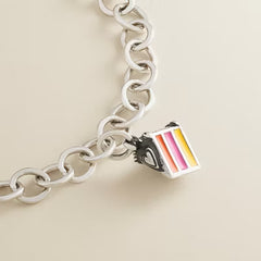 Enamel Layer Cake Charm
