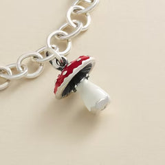 Enamel Mushroom Charm